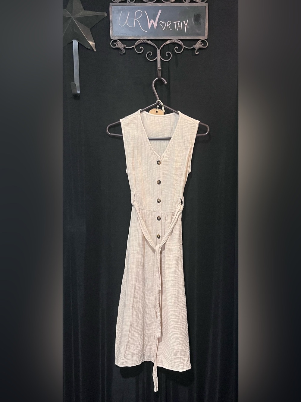 Vintage Y2K Ribbed Cotton Midi Dress - Minimalist Summer Casual